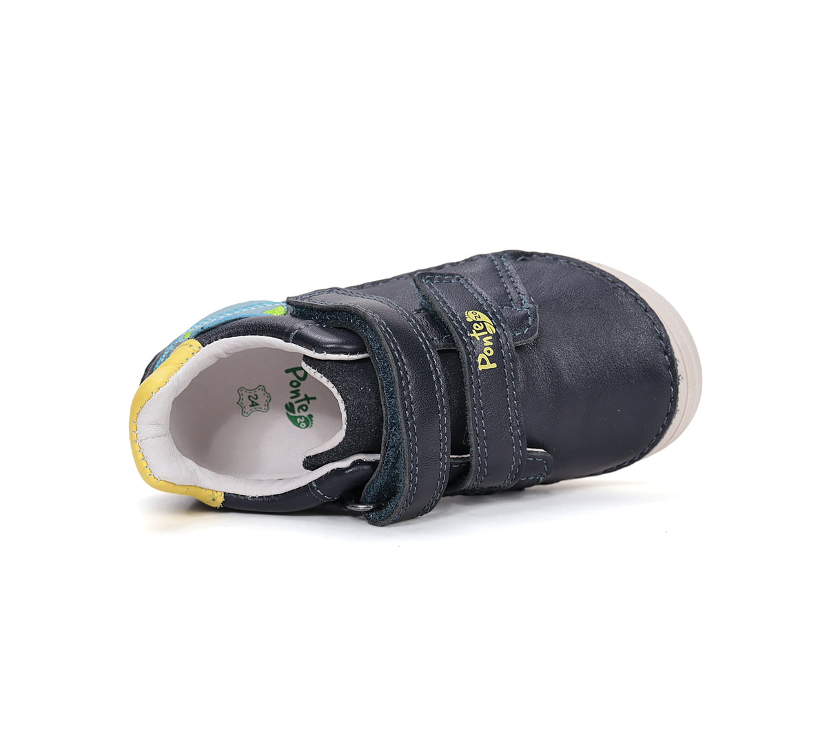 D.D.Step pantofi baieti Ponte20 supinati 30-35 Royal Blue cu planeta