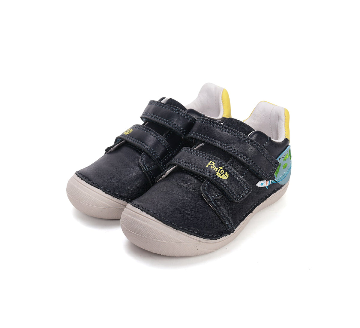 D.D.Step pantofi baieti Ponte20 supinati 30-35 Royal Blue cu planeta Imagine principală a produsului
