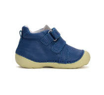 D.D.Step pantofi baieti Primii Pasi 18-24 Bermuda Blue cu leu