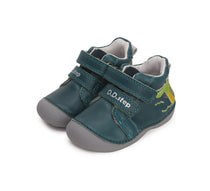 D.D.Step pantofi baieti Primii Pasi 19-24, Calypso Sky cu crocodil