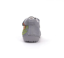 D.D.Step pantofi baieti Primii Pasi 19-24 Dark Grey cu calut