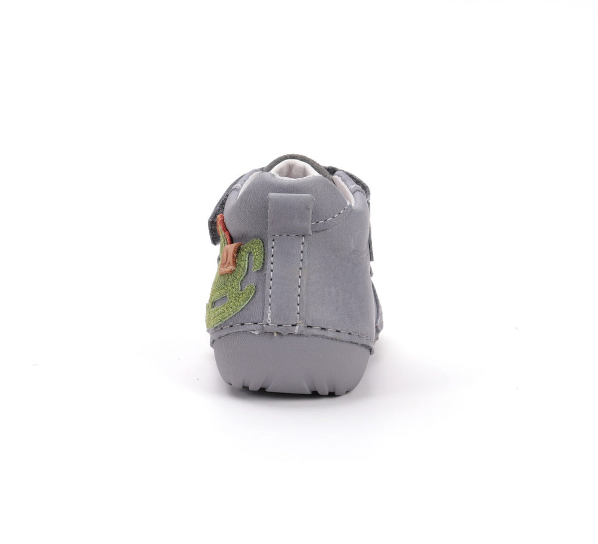D.D.Step pantofi baieti Primii Pasi 19-24 Dark Grey cu calut