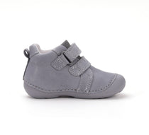 D.D.Step pantofi baieti Primii Pasi 19-24 Dark Grey cu calut