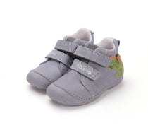 D.D.Step pantofi baieti Primii Pasi 19-24 Dark Grey cu calut