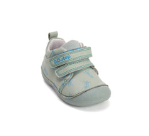 D.D.Step pantofi baieti Primii pasi 19-24 Moss Green cu navete