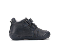 D.D.Step pantofi baieti Primii Pasi 19-24 Royal Blue cu calut