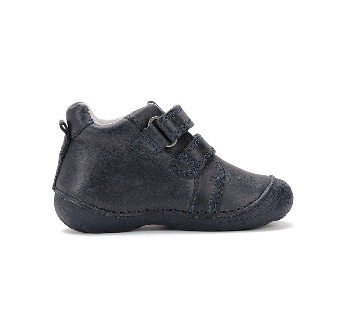 D.D.Step pantofi baieti Primii Pasi 19-24 Royal Blue cu calut