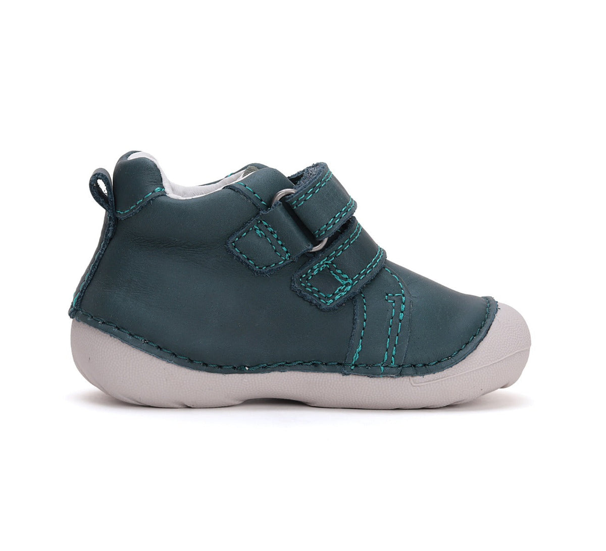 D.D.Step pantofi baieti Primii Pasi 19-24 Royal Blue cu leu