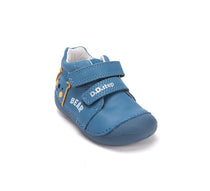 D.D.Step fiú cipő Első lépések 18-24 Royal Blue mackóval