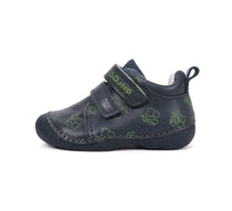 D.D.Step pantofi baieti Primii pasi 19-24 Royal Blue cu vapoare