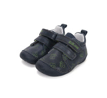 D.D.Step pantofi baieti Primii pasi 19-24 Royal Blue cu vapoare