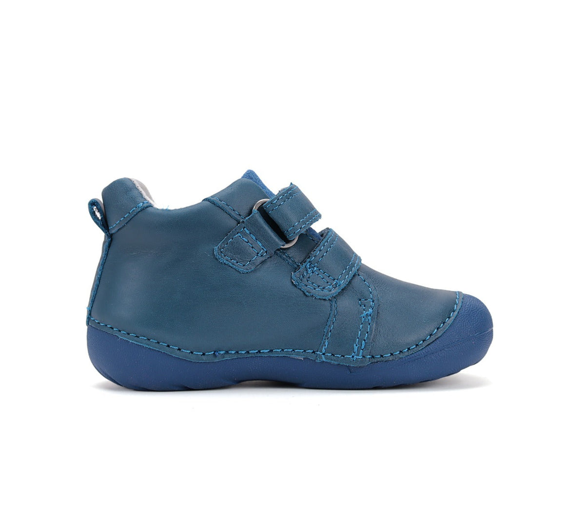 D.D.Step pantofi baieti Primii Pasi 20-24 Calypso Sky cu girafa