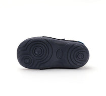 D.D.Step pantofi baieti Primii Pasi 20-24 Royal Blue cu girafa