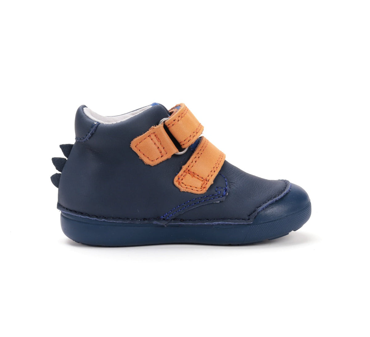 D.D.Step pantofi baieti Primii Pasi 20-25 Bermuda Blue cu crocodil