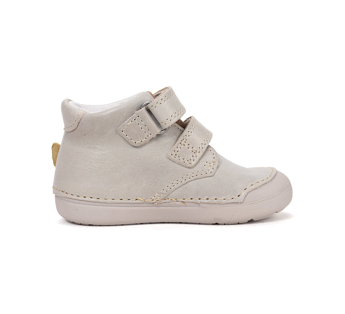 D.D.Step pantofi baieti Primii pasi 20-25 Cream cu elefant