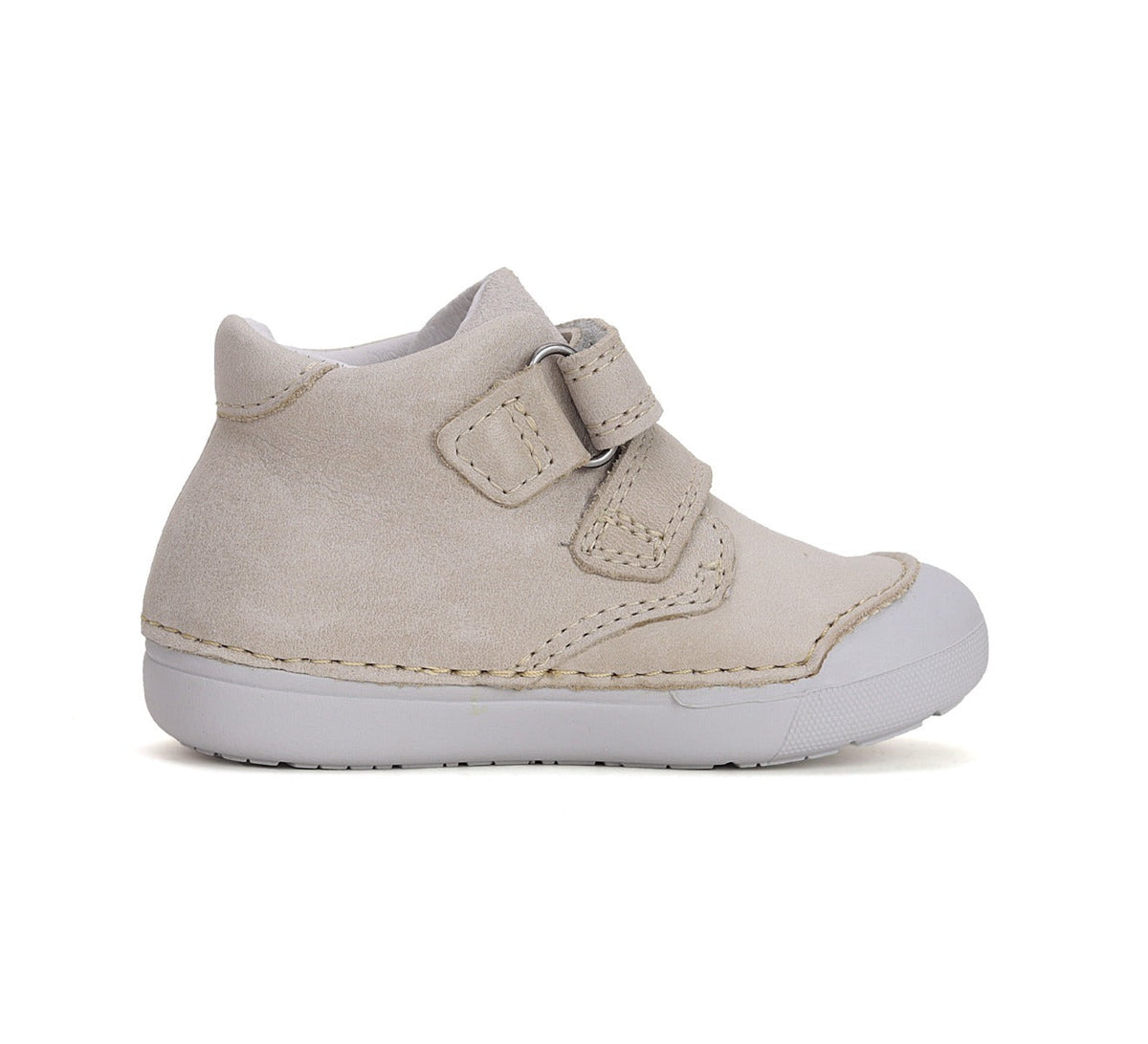 D.D.Step pantofi baieti Primii Pasi 20-25 Cream cu ursulet
