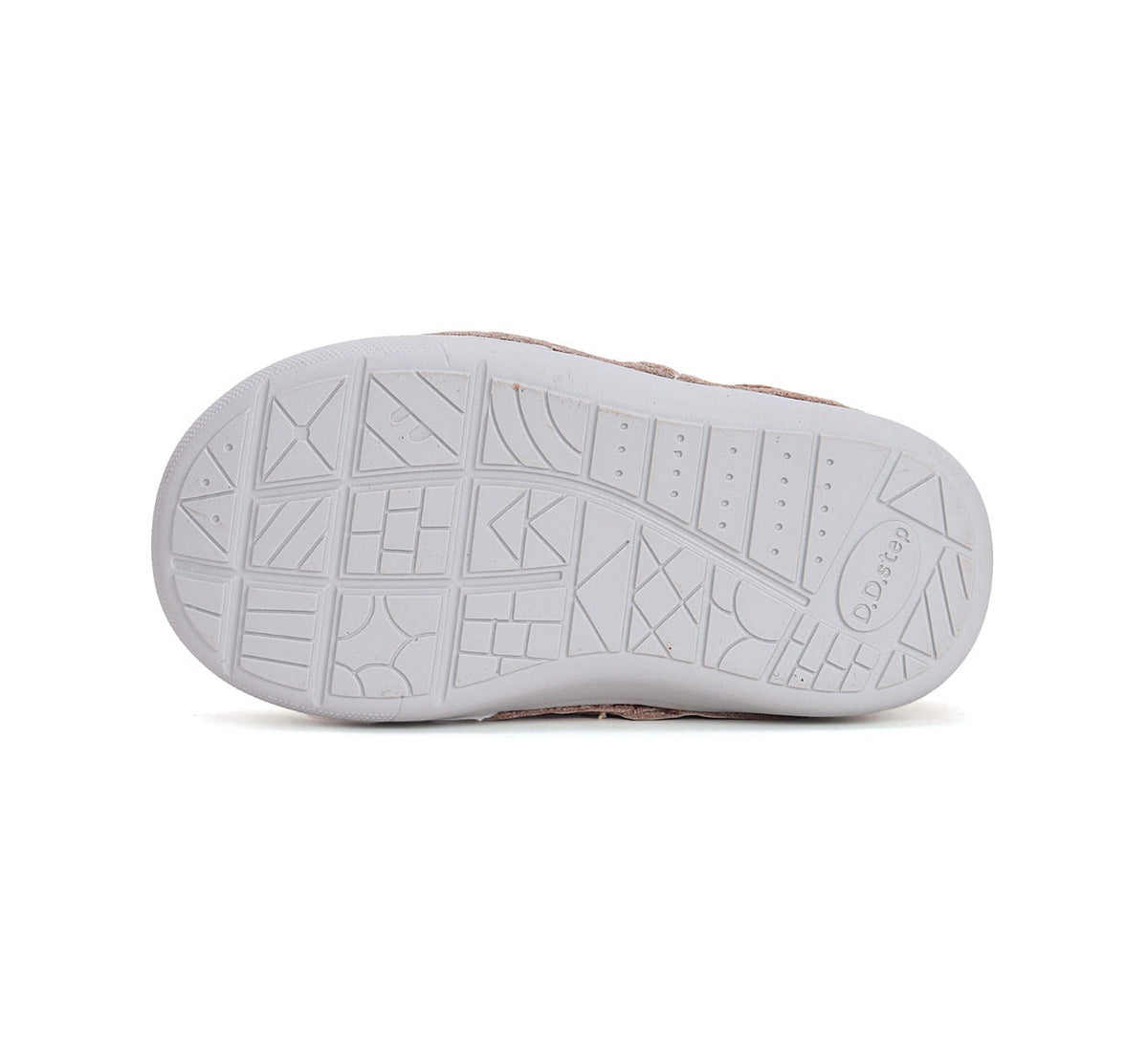 D.D.Step pantofi baieti Primii Pasi 20-25 Cream cu ursulet