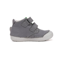 D.D.Step pantofi baieti Primii pasi 20-25 Marina Grey cu elefant