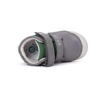 D.D.Step pantofi baieti Primii pasi 20-25 Marina Grey cu elefant