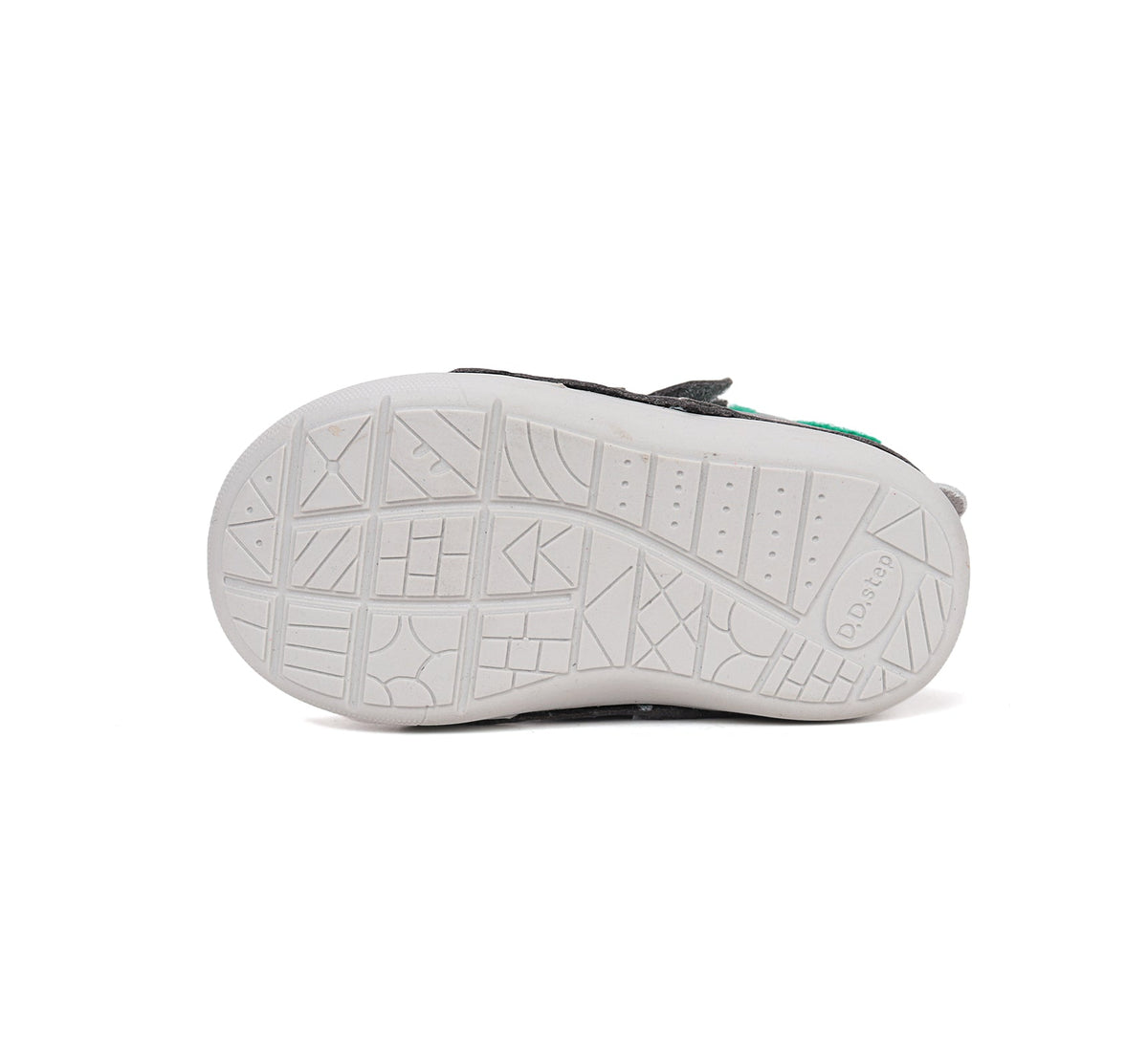 D.D.Step pantofi baieti Primii pasi 20-25 Marina Grey cu elefant