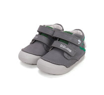 D.D.Step pantofi baieti Primii pasi 20-25 Marina Grey cu elefant