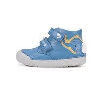 D.D.Step pantofi baieti Primii pasi 20-25 Marine cu elefant