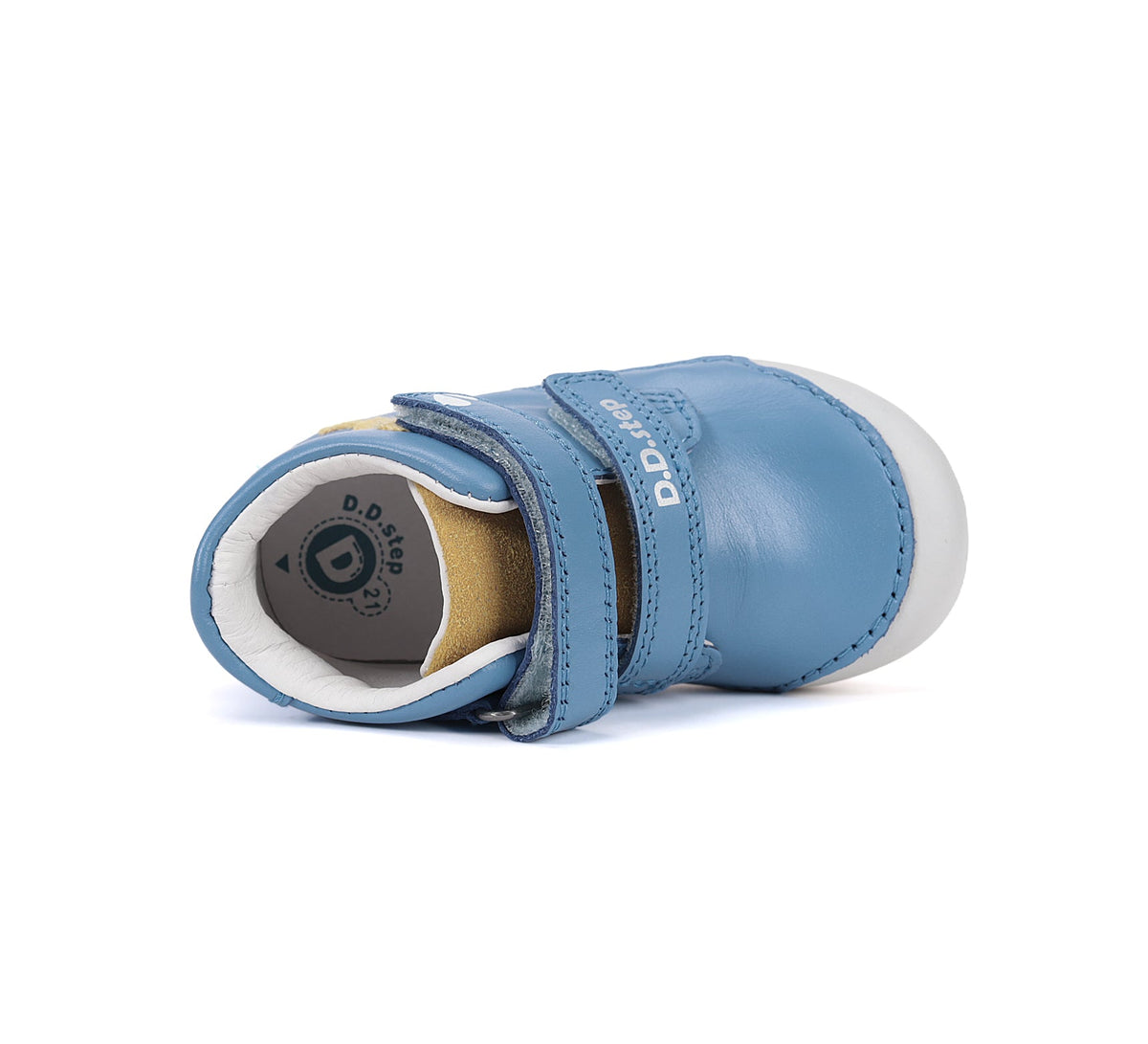 D.D.Step pantofi baieti Primii pasi 20-25 Marine cu elefant