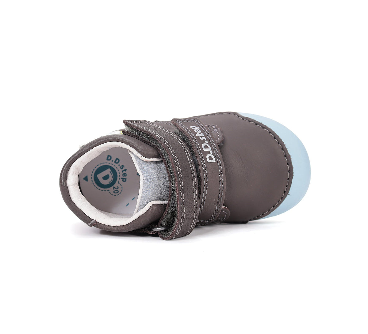 D.D.Step pantofi baieti Primii pasi 20-25 Marine Grey baseball