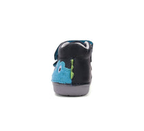 D.D.Step pantofi baieti Primii Pasi 20-25 Royal Blue cu crocodil