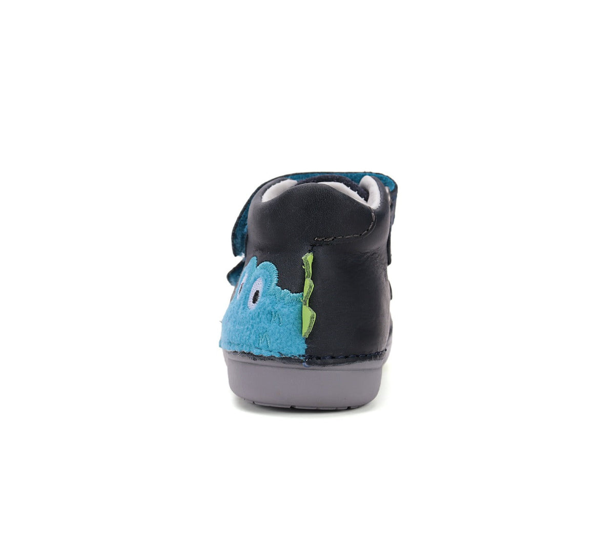 D.D.Step pantofi baieti Primii Pasi 20-25 Royal Blue cu crocodil