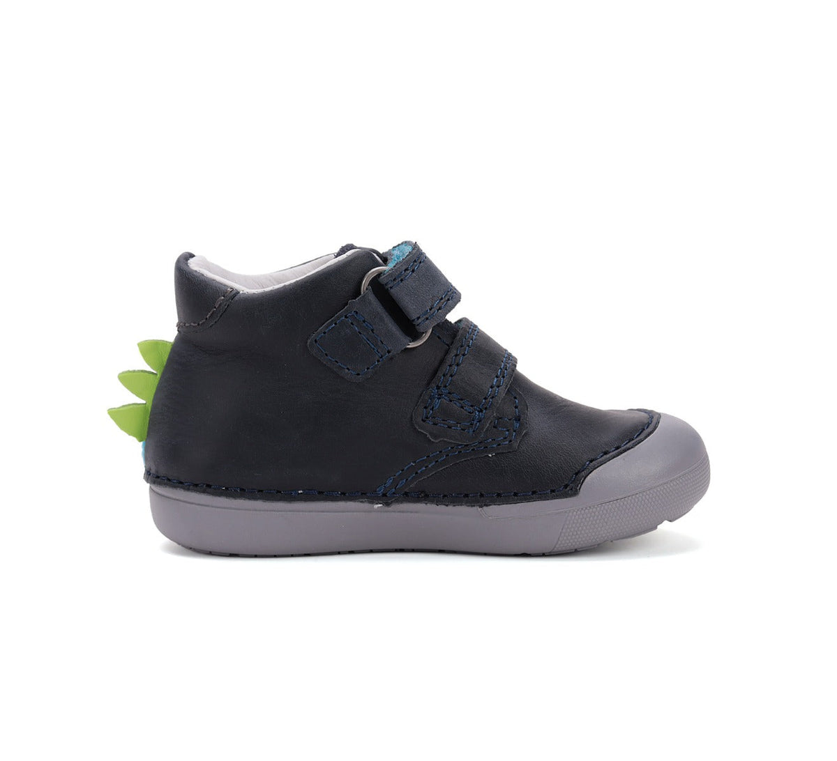D.D.Step pantofi baieti Primii Pasi 20-25 Royal Blue cu crocodil