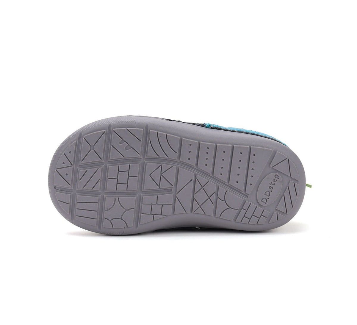 D.D.Step pantofi baieti Primii Pasi 20-25 Royal Blue cu crocodil