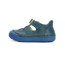 D.D.Step pantofi baieti Primii pasi decupati 20-25 Bermuda Blue