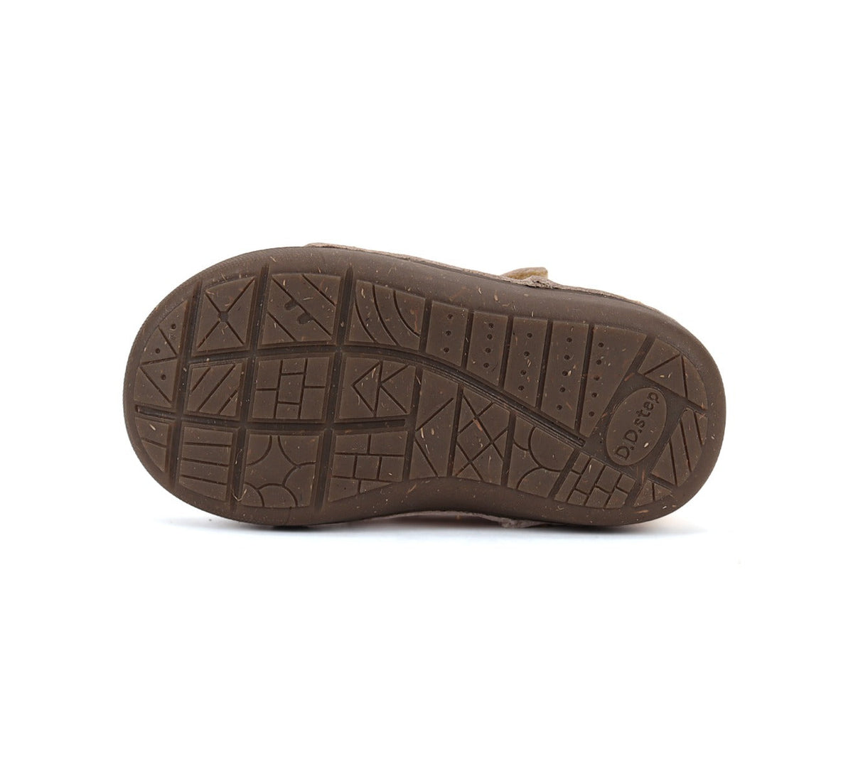 D.D.Step pantofi baieti Primii pasi decupati 20-25 Cream
