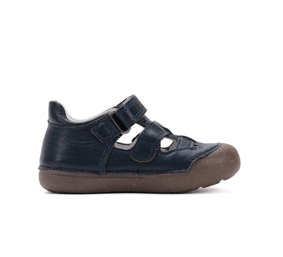 D.D.Step pantofi baieti Primii pasi decupati 20-25 Royal Blue