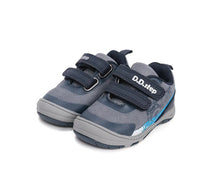D.D.Step pantofi baieti sport 20-25 Dark Grey cu masina