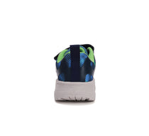 D.D.Step pantofi baieti sport 22-27 Royal Blue cu schelet dino