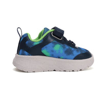 D.D.Step pantofi baieti sport 22-27 Royal Blue cu schelet dino