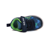 D.D.Step pantofi baieti sport 22-27 Royal Blue cu schelet dino