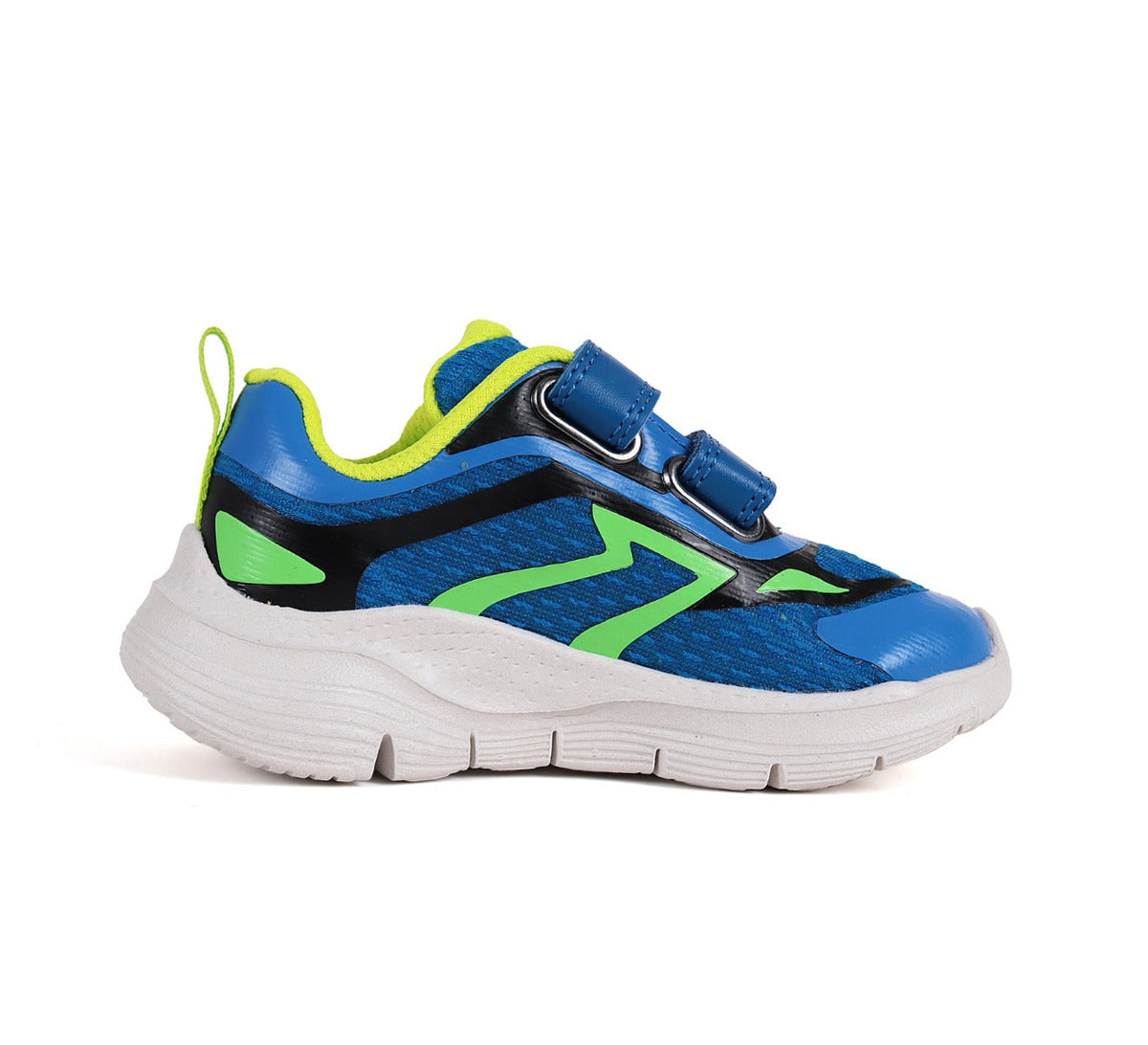  Bermuda Blue cu verde neon