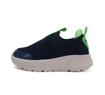 D.D.Step pantofi baieti sport 28-33 Royal Blue cu verde neon