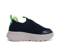 D.D.Step pantofi baieti sport 28-33 Royal Blue cu verde neon