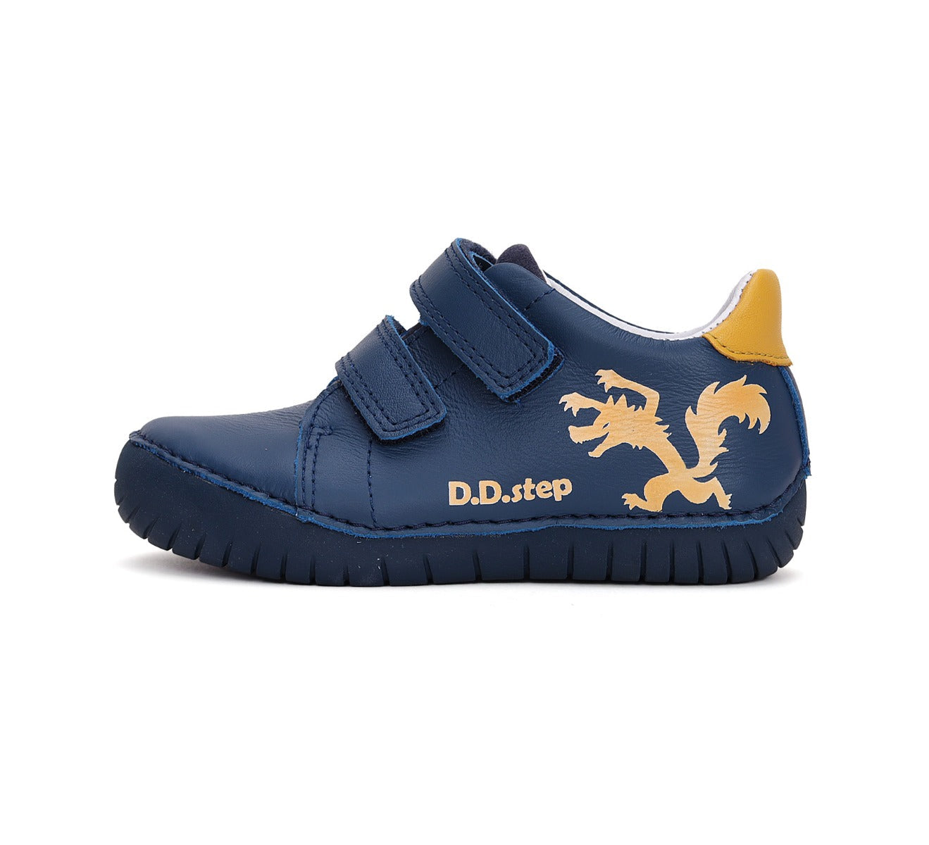 D.D.Step pantofi baieti Sun Reactive 25-30 Bermuda Blue cu lup Imagine secundară a produsului