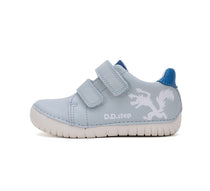 D.D.Step pantofi baieti Sun Reactive 25-30 Sky Blue cu lup
