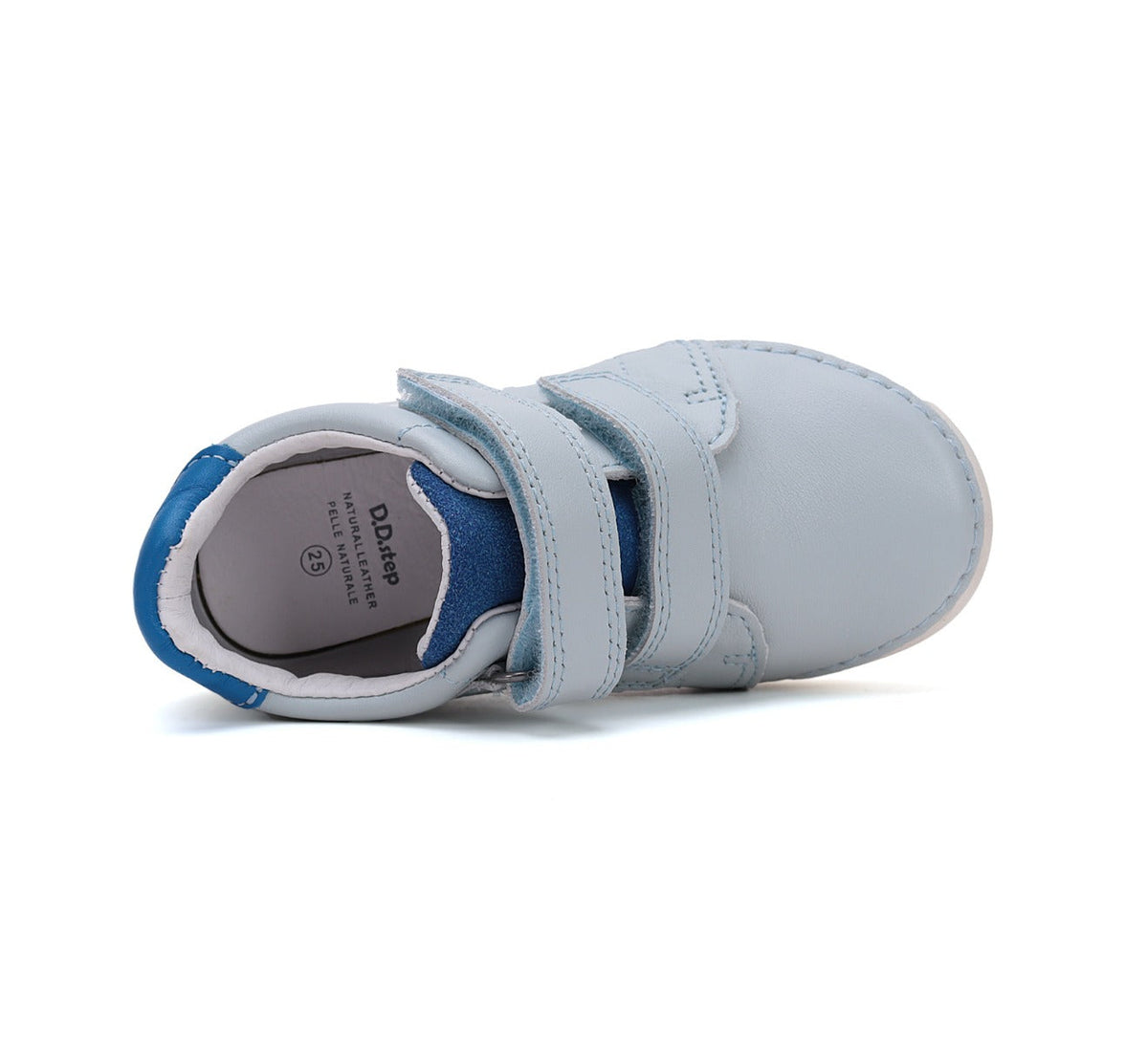D.D.Step pantofi baieti Sun Reactive 25-30 Sky Blue cu lup