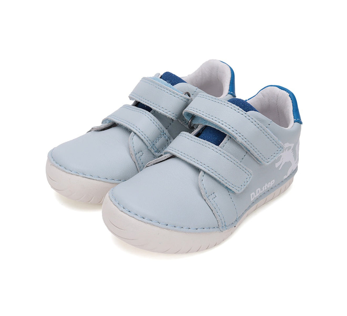 D.D.Step pantofi baieti Sun Reactive 25-30 Sky Blue cu lup Imagine principală a produsului