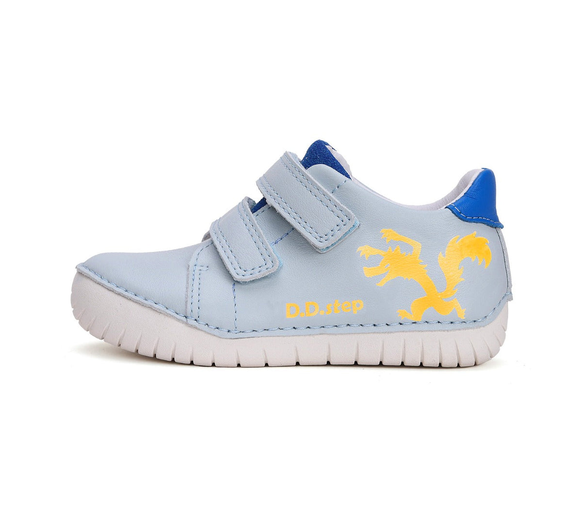 D.D.Step pantofi baieti Sun Reactive 25-30 Sky Blue cu lup
