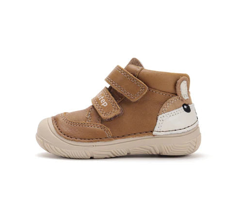D.D.Step pantofi fete 20-25 Bronze cu raton
