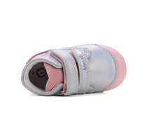 D.D.Step pantofi fete Primii pasi 20-25 Silver cu catelus