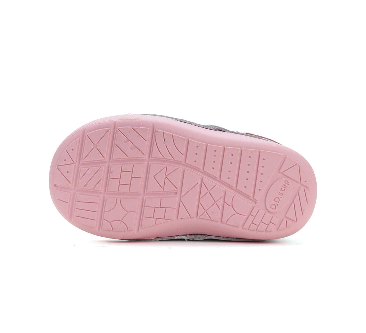 D.D.Step pantofi fete Primii pasi 20-25 Silver cu catelus